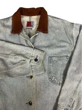 vintage Sun Belt Denim Chore Coat